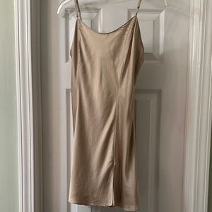 Tan Slip chemise